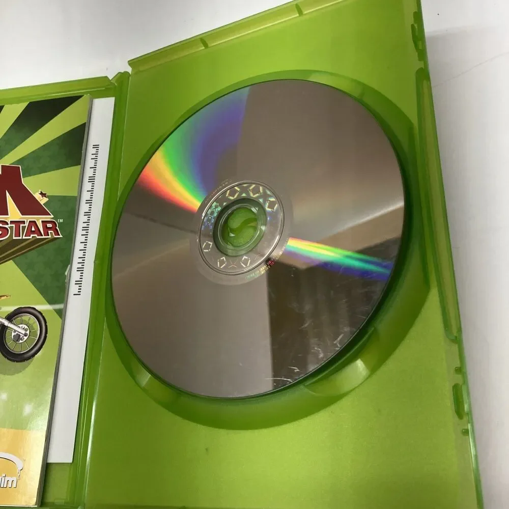 SX Superstar ( Xbox, 2003) Tested Complete CIB w/ Manual Motocross Racing